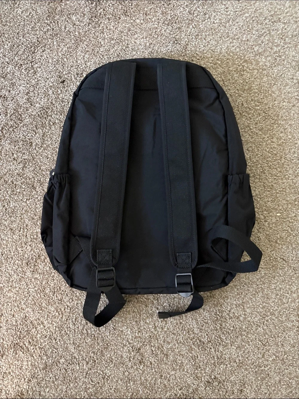 Kipling Seoul vintage laptop Large Backpack in Black silver zipper 45cm